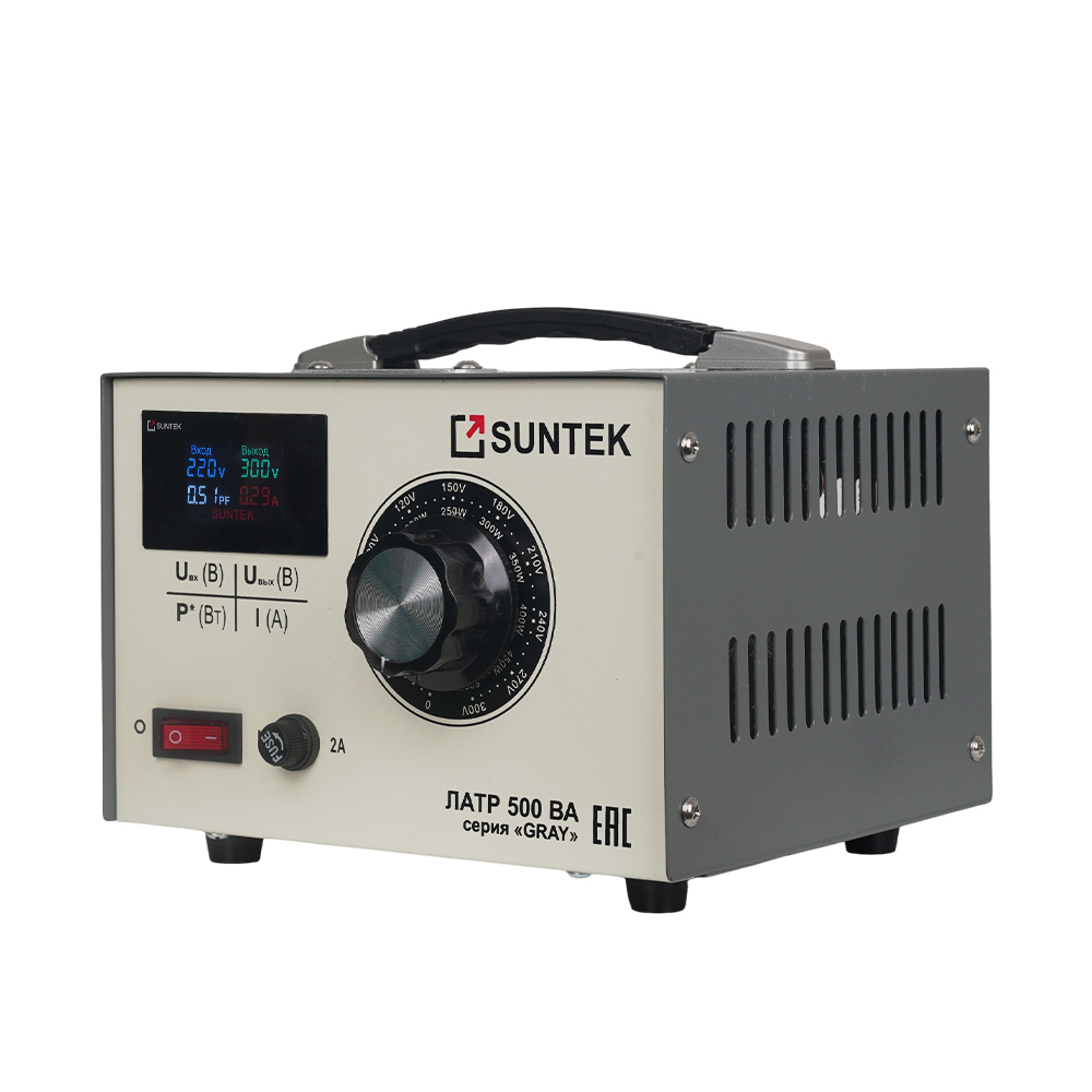 Huayu 500VA 2A Variable Transformer – 0-270V AC Output, 230V Input – Variac
