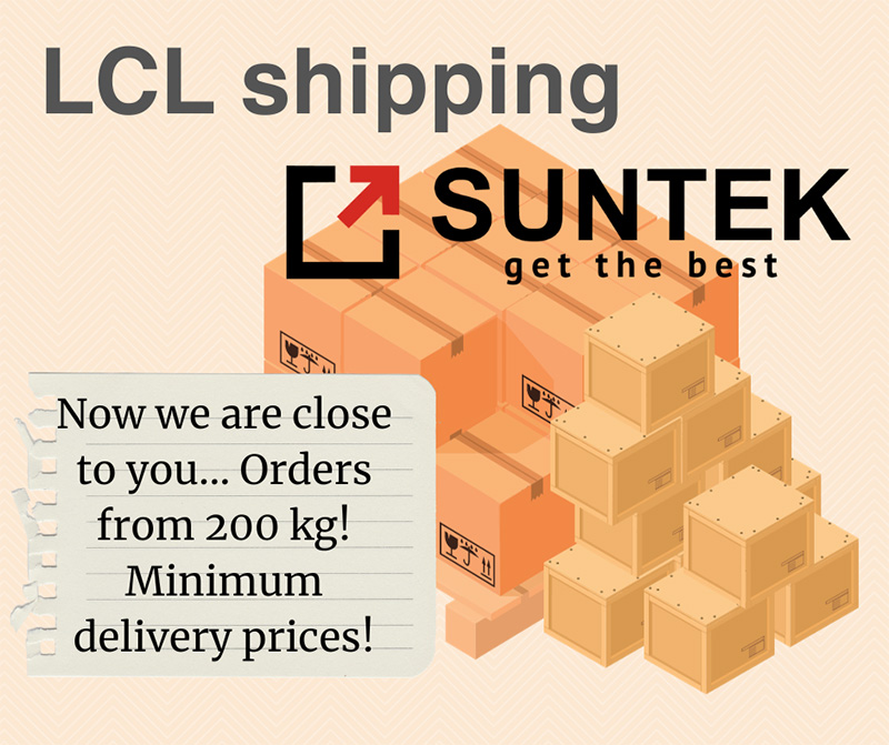 We open LCL - worldwide delivery at great prices