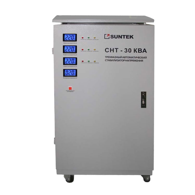 Three-phases voltage stabilizers